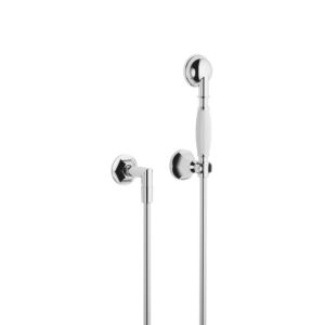 Dornbracht Madison Flair Brausegarnitur 27803371-00 mit Einzelrosetten, chrom