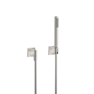 Dornbracht Brausegarnitur Symetrics platin, mit Einzelrosetten