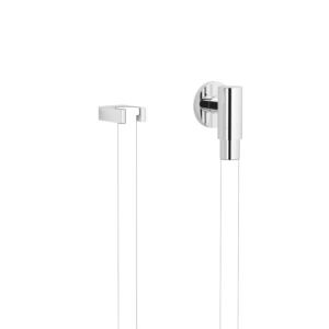 Dornbracht Kneipp-Wandanschlussbogen WaterTube chrom, mit Schlauchhalter/Einzelrosette