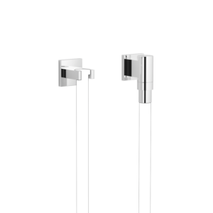 Dornbracht Kneipp-Wandanschlussbogen WaterTube 2782297900 chrom, mit Schlauchhalter/Einzelrosette