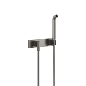 Dornbracht Water Modules Schlauchbrausegarnitur 27838979-99 Gießrohr mit Abdeckplatte, Dark Platinum matt