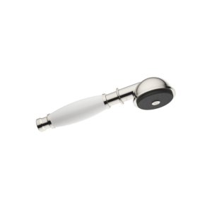 DO Metall-Handbrause m.Porzellangriff platin