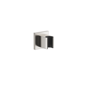 Dornbracht Wandbrausehalter Deque platin matt, mit Rosette 60 x 60 mm