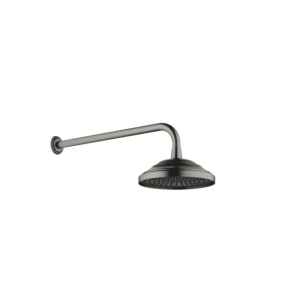 Dornbracht Regenbrause 28545977-99 Ausladung 450 mm, Dark Platinum matt, mit Wandanbindung