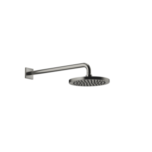 Dornbracht Imo rain shower 28649670-99 with wall connection, Ø 220 mm, dark platinum matt