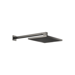 Dornbracht Regenbrause 28765980-99 mit Wandanbindung, Dark Platinum matt