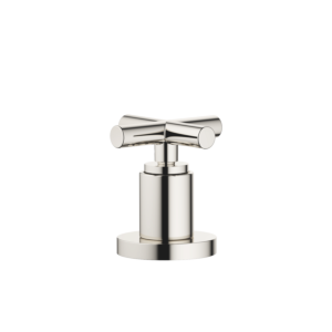 Dornbracht Tara. two-way diverter 29140892-08 tub rim / tile rim mounting, platinum