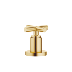 Dornbracht Tara. Zwei-Wege-Umstellung 29140892-28 Wannenrand-/Fliesenrandmontage, messing gebürstet