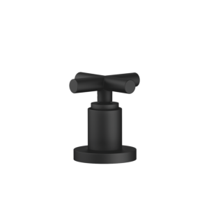 Dornbracht Tara. two-way diverter 29140892-33 tub rim / tile rim installation, matt black