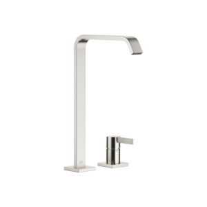 Dornbracht IMO two-hole washbasin mixer 29218671-06 with high spout, brushed platinum