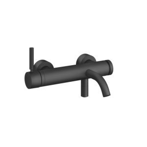 Dornbracht Meta Mitigeur monocommande 33200660-33 f pour montage sur bord de baignoire / carrelage, noir mat