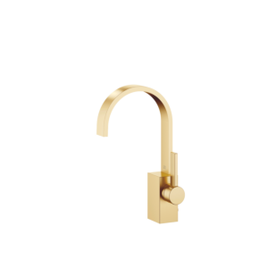 Dornbracht Mem mitigeur 33500782-28 pour lavabo, avec garniture de vidage , laiton brossé