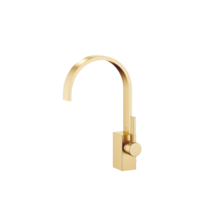 Dornbracht Mitigeur monocommande Mem 33501782-28 pour lavabo, avec garniture de vidage , laiton brossé