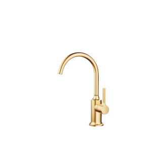 Dornbracht Vaia single lever mixer 33521809-28 for washbasin, without waste set, brushed brass