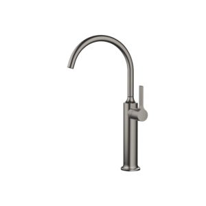 Dornbracht Vaia Mitigeur monocommande 33534809-99 pour lavabo, avec base surélevée, sans vidage, platine foncé mat