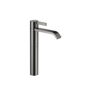 Dornbracht IMO washbasin mixer 33537671-99 with raised base, brushed Dark Platinum