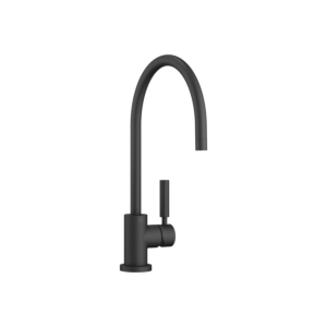 Dornbracht Tara Classic robinetterie de cuisine 33815888-33 levier à droite, saillie 236mm, noir mat
