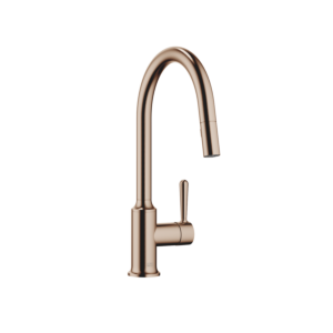 Robinet de cuisine extractible Dornbracht VAIA 33870809-42, avec fonction douchette, saillie 240 mm, bronze brossé