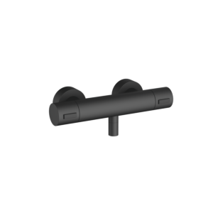 Dornbracht shower thermostat 34442979-33 wall mounting, shower outlet 3/8 &quot;, matt black
