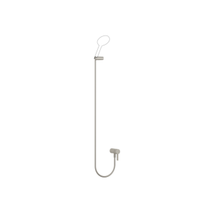 Dornbracht shower set 36002970-06 with integrated shower connection and hand shower set, platinum matt