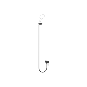 Dornbracht shower set 36002970-33 with integrated shower connection and hand shower set, matt black