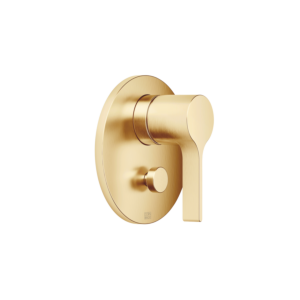 Dornbracht Vaia bath mixer 36120809-28 flush-mounted installation, with diverter, brushed brass