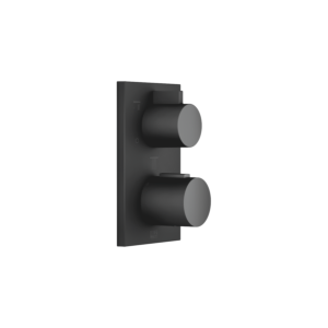 Dornbracht Imo trim set 36427670-33 concealed thermostat, three-way volume control, matt black