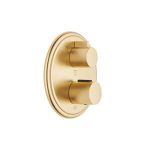 Dornbracht Madison UP-Thermostat 36427977-28 mit Dreiwege-Mengenregulierung, messing gebürstet
