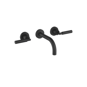 Dornbracht Tara. 36707882-33 for wall-mounted basin mixer, without waste set, 160 mm, matt black