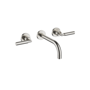 Dornbracht Tara. Fertigmontageset 36712882-06 für Waschtisch-Wand-Armatur, ohne Ablaufgarnitur, 190 mm, platin matt