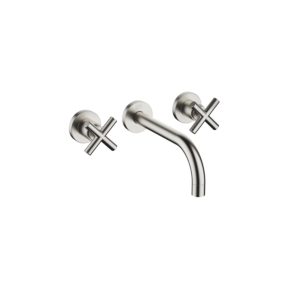 Dornbracht Tara. Fertigmontageset 36712892-06 für Waschtisch-Wand-Armatur, ohne Ablaufgarnitur, 190 mm, platin matt