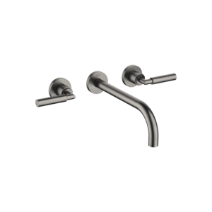 Dornbracht Tara. 36717882-99 for wall-mounted basin mixer, without waste set, 240 mm, dark platinum matt