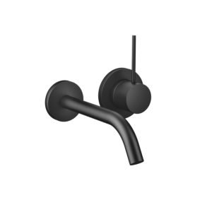 Dornbracht Meta 36860662-33 for wall-mounted single lever mixer, without waste set, projection 190 mm, matt black