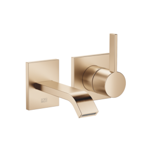 Dornbracht IMO raccord mural pour lavabo 36860671-27 sans garniture de vidange , or clair brossé