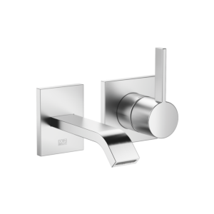 Dornbracht IMO washbasin wall fitting 36860671-93 without waste set, brushed chrome