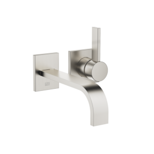 Dornbracht Mem trim set 36861782-06 for wall-mounted single lever basin mixer, without waste set, matt platinum