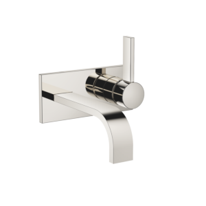 Dornbracht Mem Fertigmontageset 36863782-08 für Waschtisch-Wand-Einhandmischer, ohne Ablaufgarnitur, platin