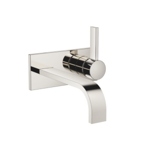 Dornbracht Mem Fertigmontageset 36864782-08 für Waschtisch-Wand-Einhandmischer, ohne Ablaufgarnitur, platin