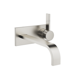 Dornbracht Mem Fertigmontageset 36865782-06 für Waschtisch-Wand-Einhandmischer, ohne Ablaufgarnitur, platin matt