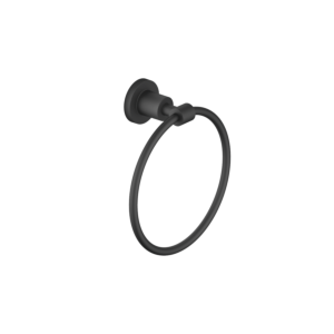Dornbracht Tara. Handtuchring 83200892-33 rund, schwarz matt