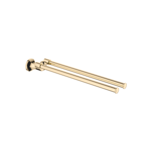 Dornbracht Madison towel rail 83210361-09 2-part, swiveling, brass