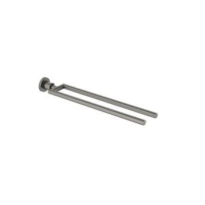 Dornbracht Tara. Handtuchhalter 83210892-99 2-teilig, starr, Dark Platinum matt