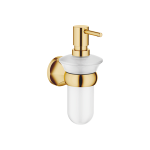 Dornbracht Madison dispenser 83435361-28 wall model, brushed brass