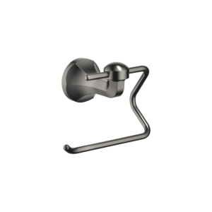 Dornbracht Madison toilet roll holder 83500361-99 without cover, dark platinum matt