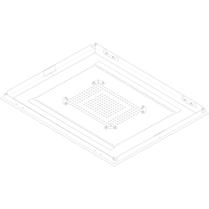 Dornbracht Abdeckung RainSky E 04110211303-85 edelstahl, poliert