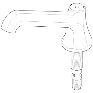 Dornbracht discontinué 04113602101-00 chromé