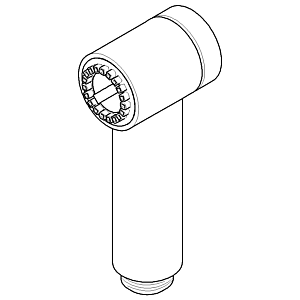 Dornbracht hand shower 04121106500-00 chrome