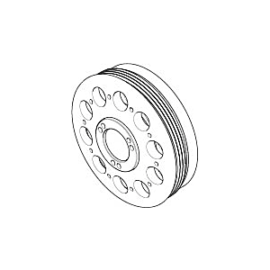 Dornbracht adjustment unit shower head 0412110710090 raw