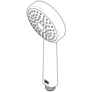 Dornbracht hand shower 04121113100-00 chrome