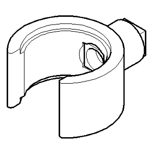 Dornbracht Gabel Handbrause 04172002000-00 chrom